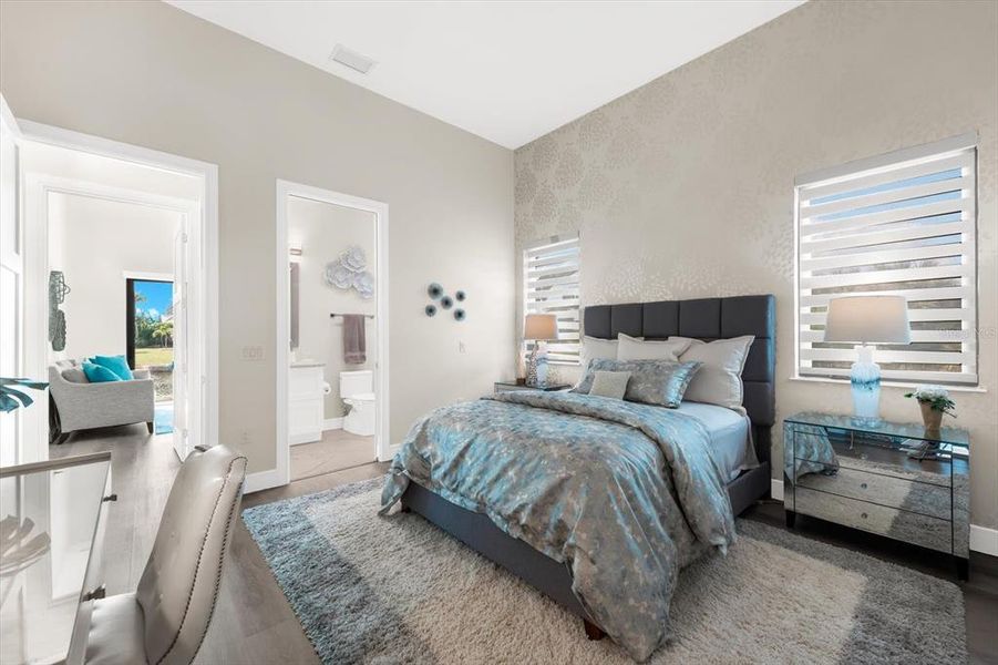 Furnished interior view inside a new home in , Port Charlotte (Image 9).