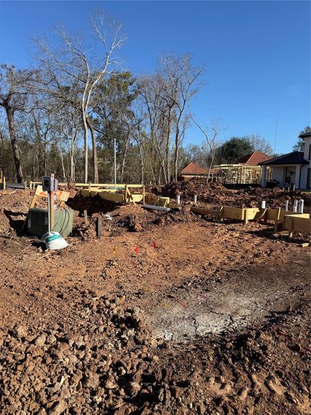 Site preparation for new homesites in , Missouri City (Image 4).