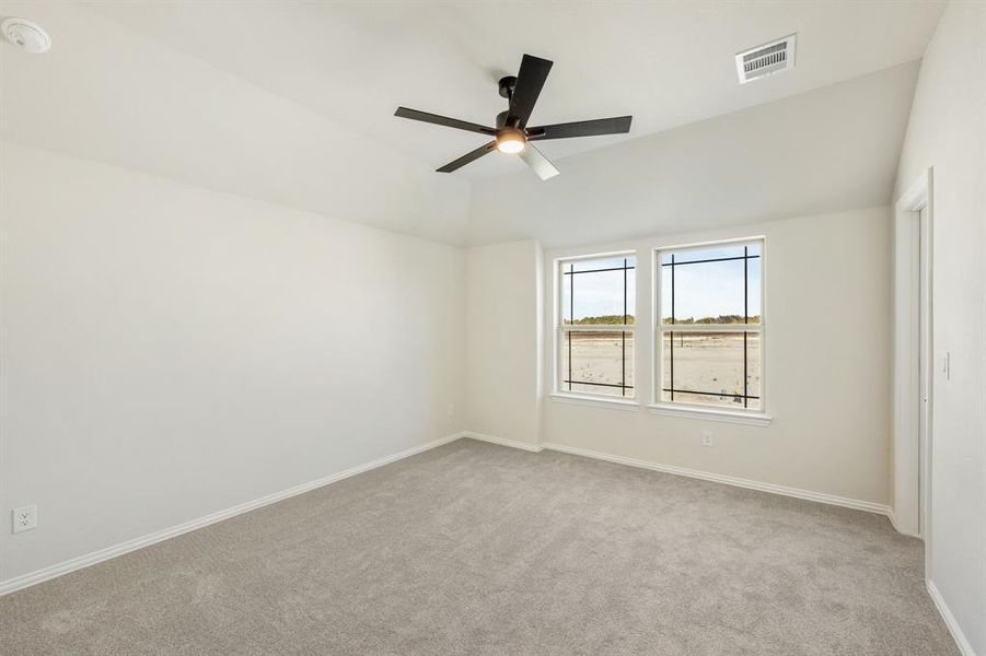 Spacious, unfurnished interior of a new home in Meadow Vista 60-65, Anna (Image 28). Spacious, unfurnished interior of a new home in Meadow Vista 60-65, Anna (Image 28).