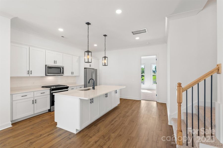 Furnished interior view inside a new home in , Kannapolis (Image 4).
