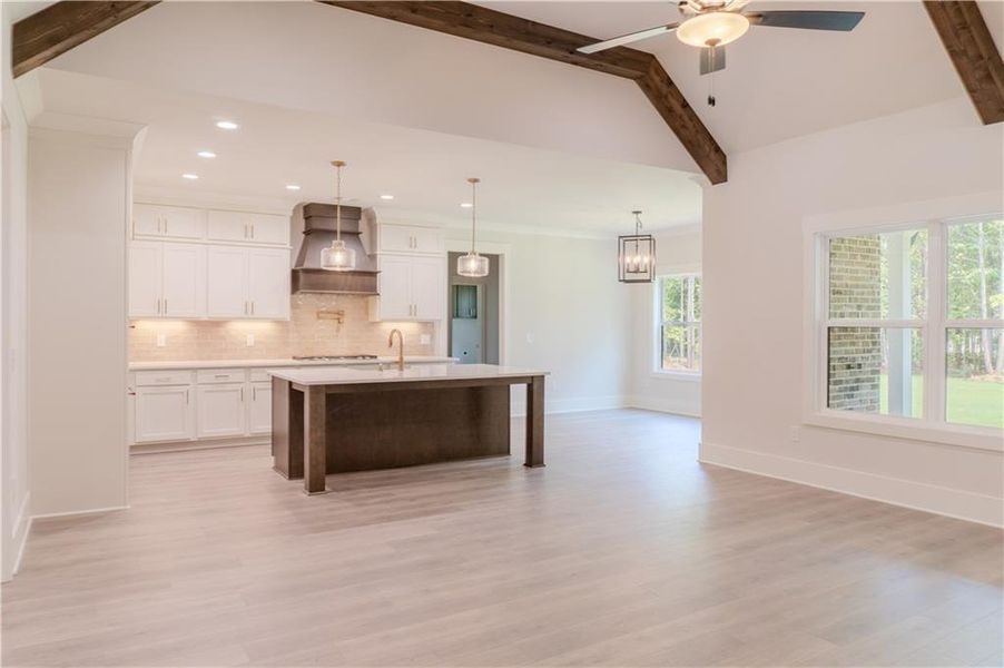 Furnished interior view inside a new home in St. Regis, Oxford (Image 9).
