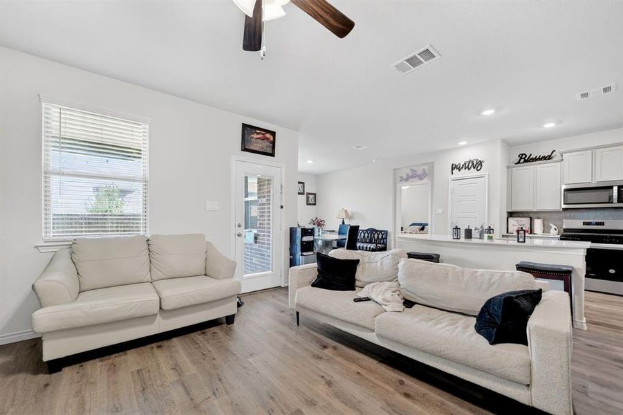 Furnished interior view inside a new home in , Aubrey (Image 6). Furnished interior view inside a new home in , Aubrey (Image 6).