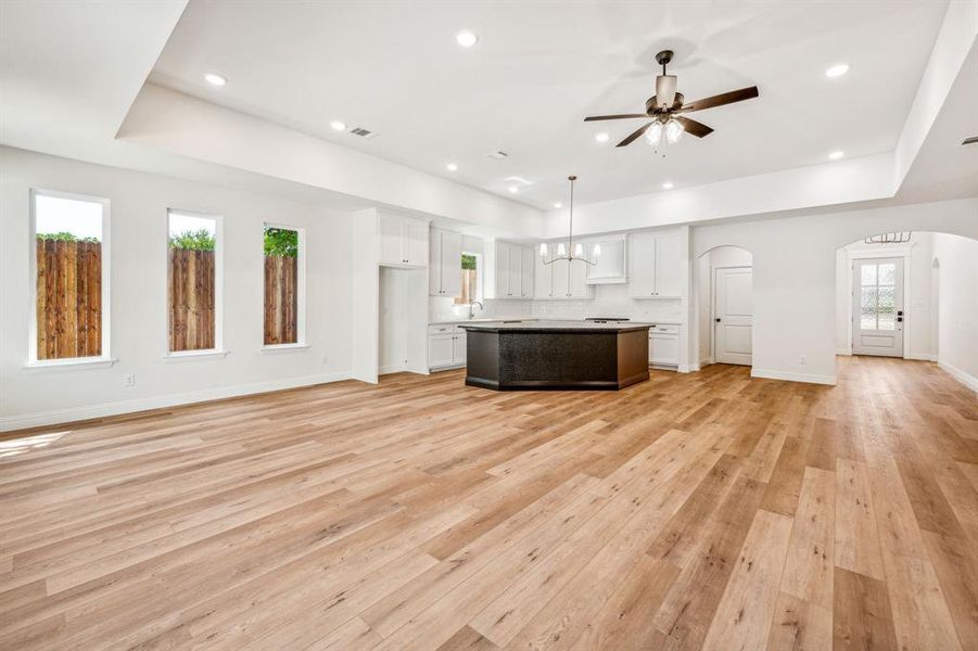 Furnished interior view inside a new home in , Aledo (Image 7).
