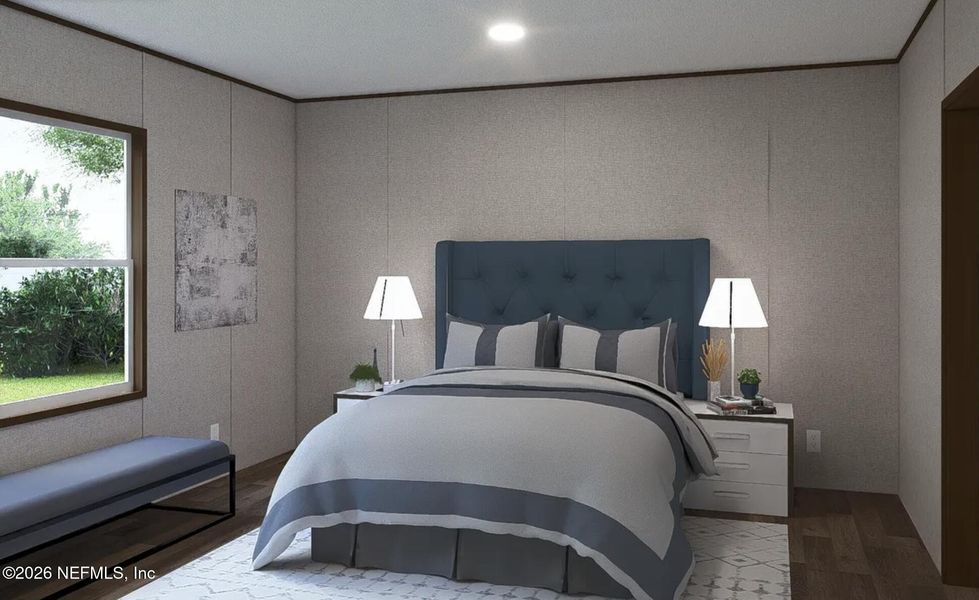 Furnished interior view inside a new home in , Mannville (Image 7).