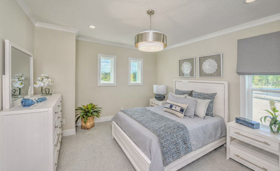 Furnished interior view inside a new home in Courtney Grove, St. Augustine (Image 48). Furnished interior view inside a new home in Courtney Grove, St. Augustine (Image 48).
