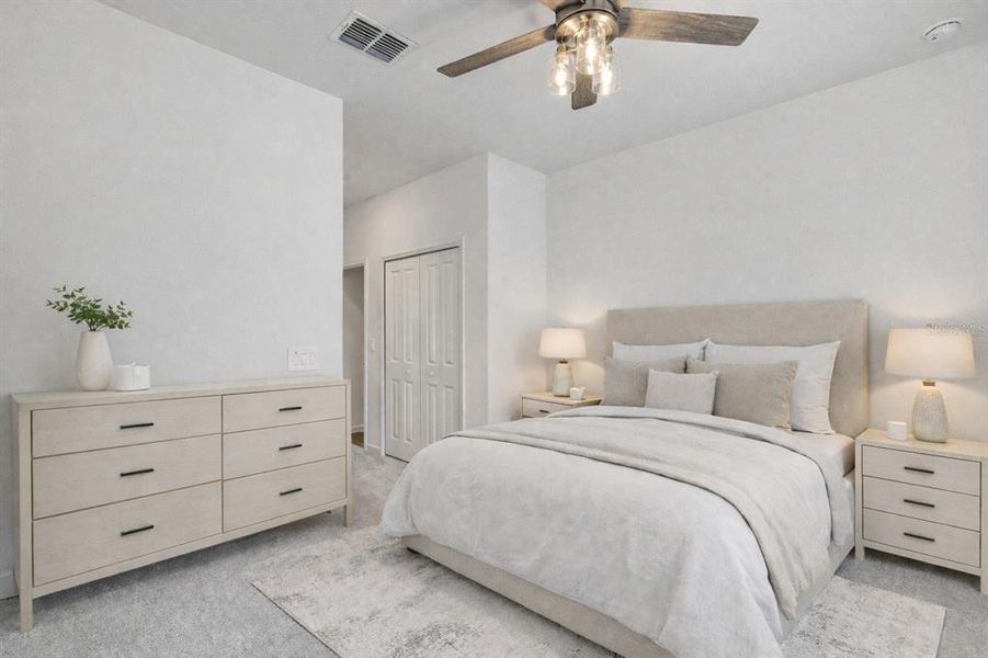 Furnished interior view inside a new home in , Dunnellon (Image 6).