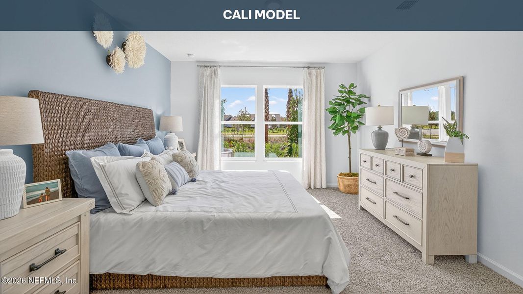 Furnished interior view inside a new home in , Palm Coast (Image 18).