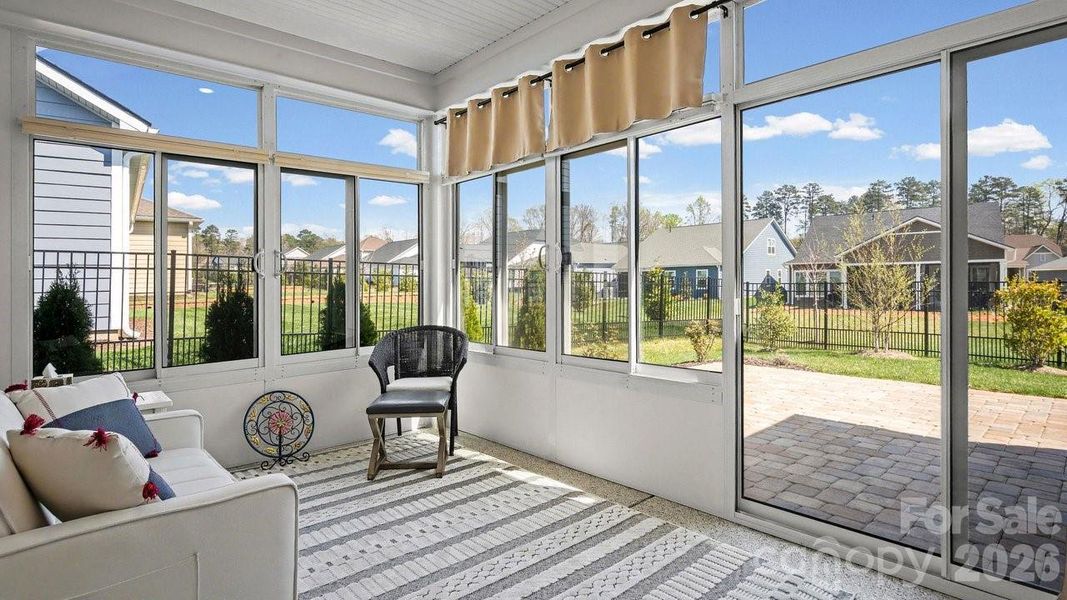 Exterior details and patio area of a home in Trilogy® Lake Norman, Denver (Image 3).