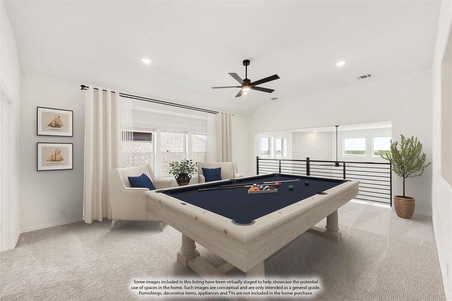 Furnished interior view inside a new home in Meraki, Forney (Image 19).
