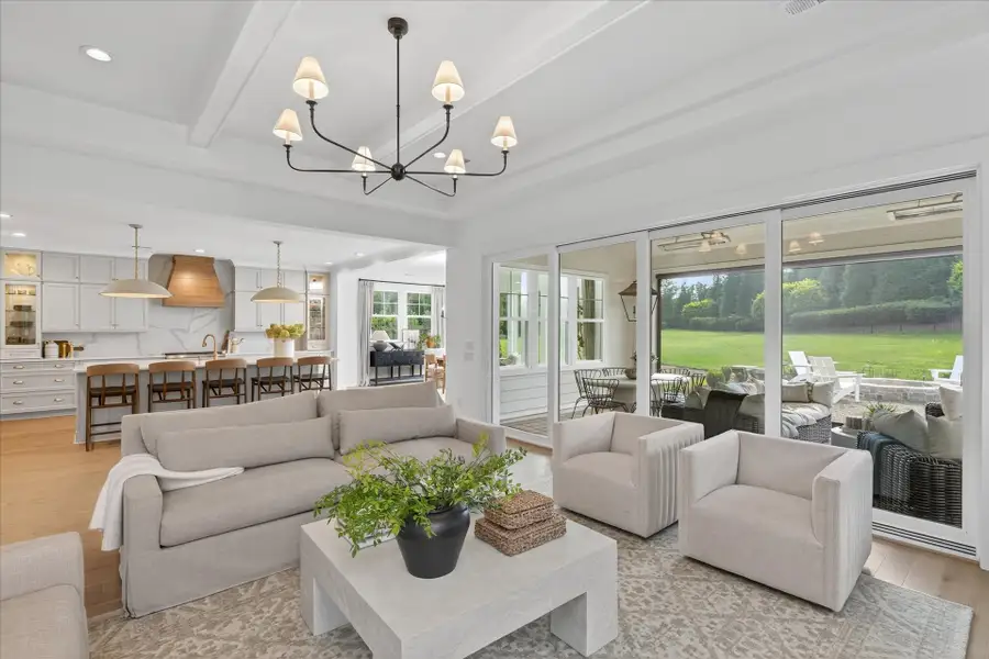 Representative furnished interior of a home built from the Laguna Sur by Classica Homes in Enclave at McKee, Charlotte (Image 13).