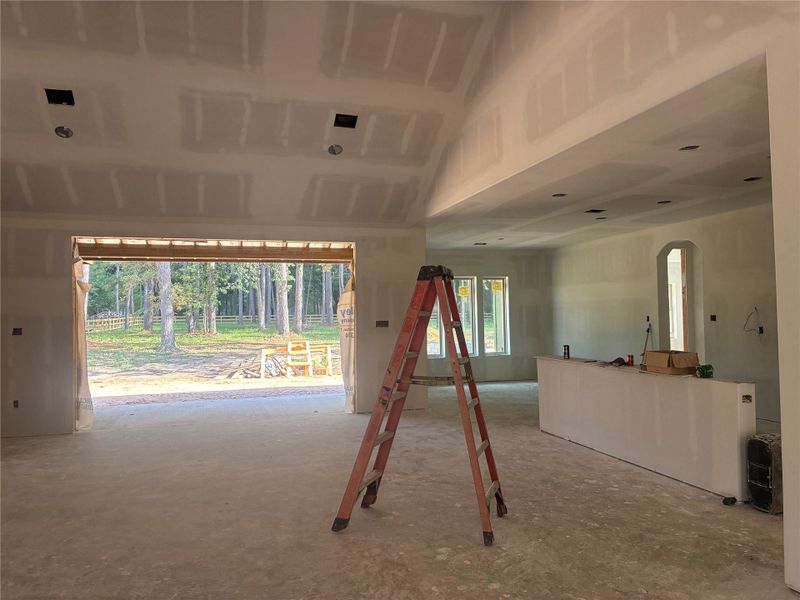 In-progress construction of a new home in , Plantersville, TX (Image 9).