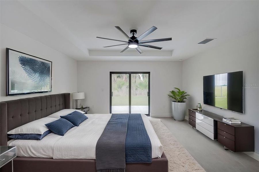 Furnished interior view inside a new home in , Punta Gorda (Image 10).