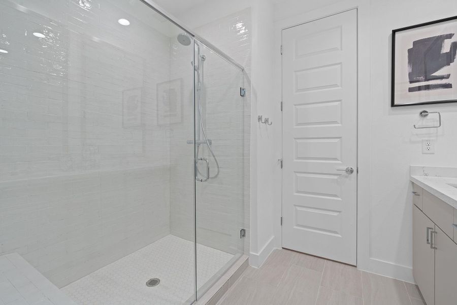 Furnished interior view inside a new home in Bluebonnet Lofts, Austin (Image 12).