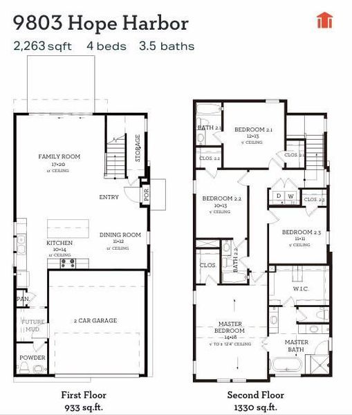 First Floor Plan Detail