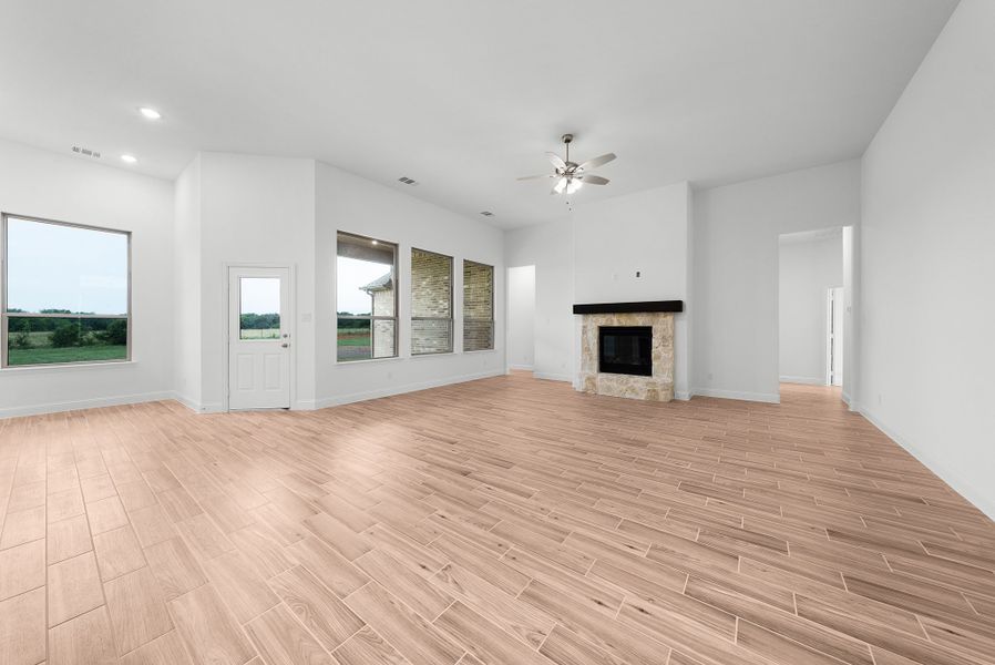 Spacious, unfurnished interior of a new home in Creekview Farms, Greenville (Image 21). Spacious, unfurnished interior of a new home in Creekview Farms, Greenville (Image 21).