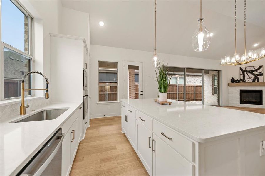 Furnished interior view inside a new home in Elements at Viridian - Garden Series, Arlington (Image 10).
