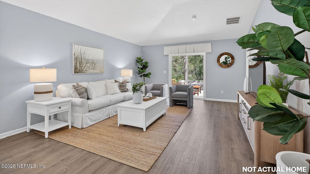 Furnished interior view inside a new home in Grand Reserve, Bunnell (Image 11).