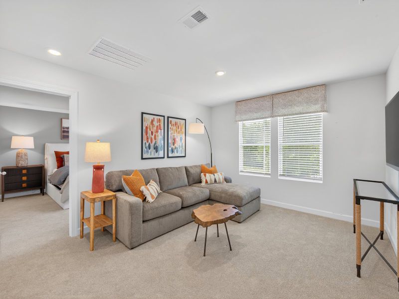 Furnished interior view inside a new home in Oxford Station, Salisbury (Image 15). Furnished interior view inside a new home in Oxford Station, Salisbury (Image 15).