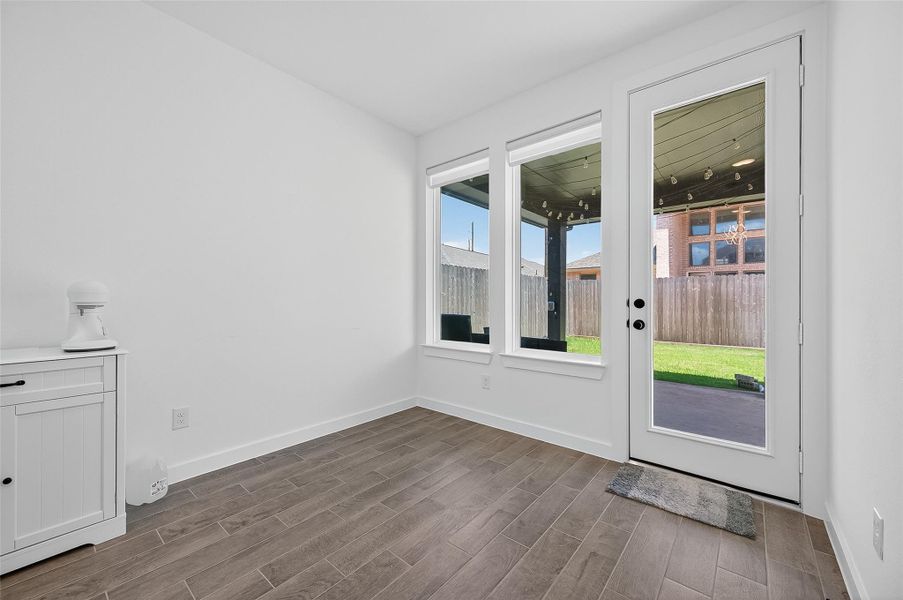 Furnished interior view inside a new home in , Richmond (Image 11). Furnished interior view inside a new home in , Richmond (Image 11).