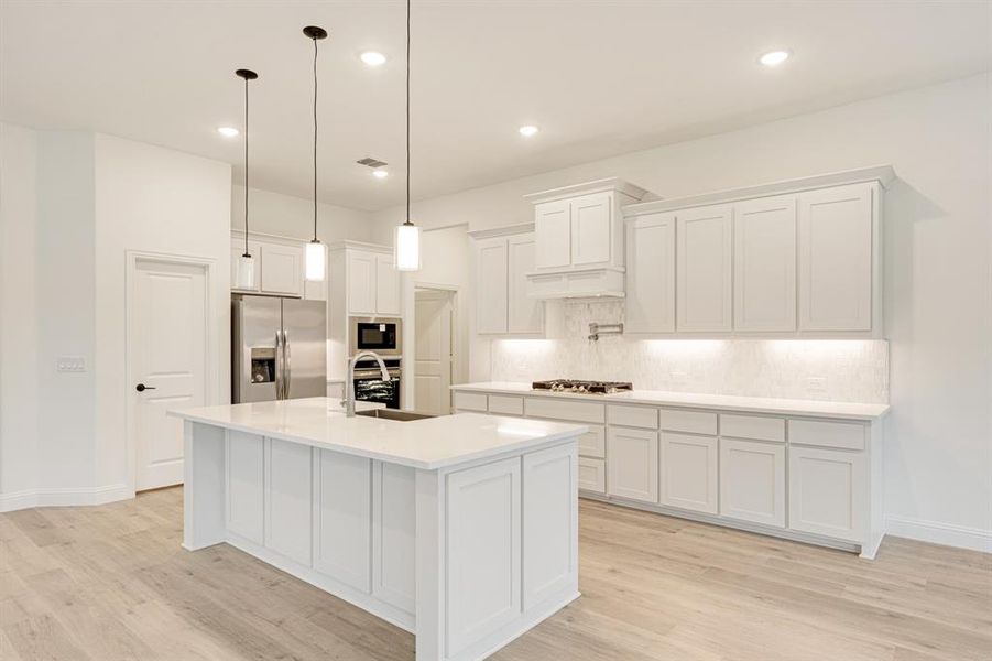Furnished interior view inside a new home in West Crossing, Anna (Image 6). Furnished interior view inside a new home in West Crossing, Anna (Image 6).