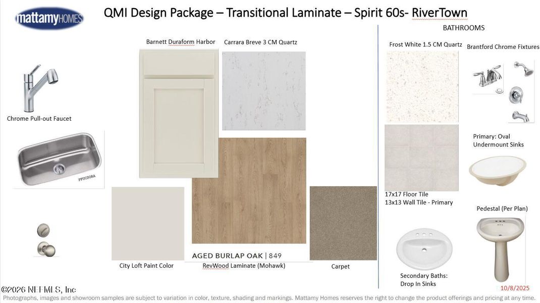 Sample of building materials used in homes in RiverTown, St. Johns (Image 6).