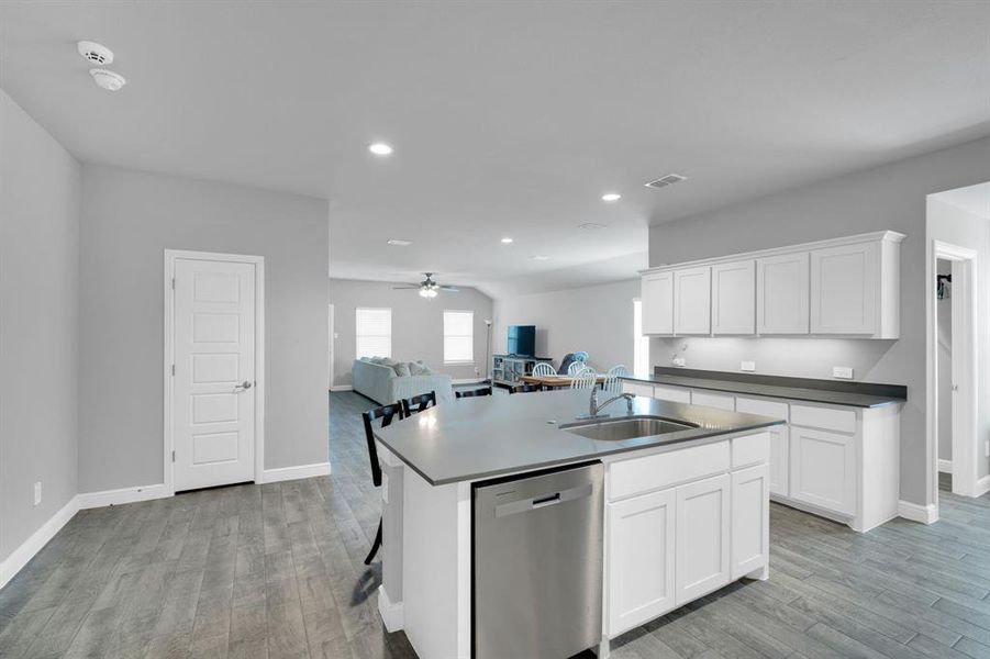 Furnished interior view inside a new home in The Parks of Alvarado, Alvarado (Image 12).