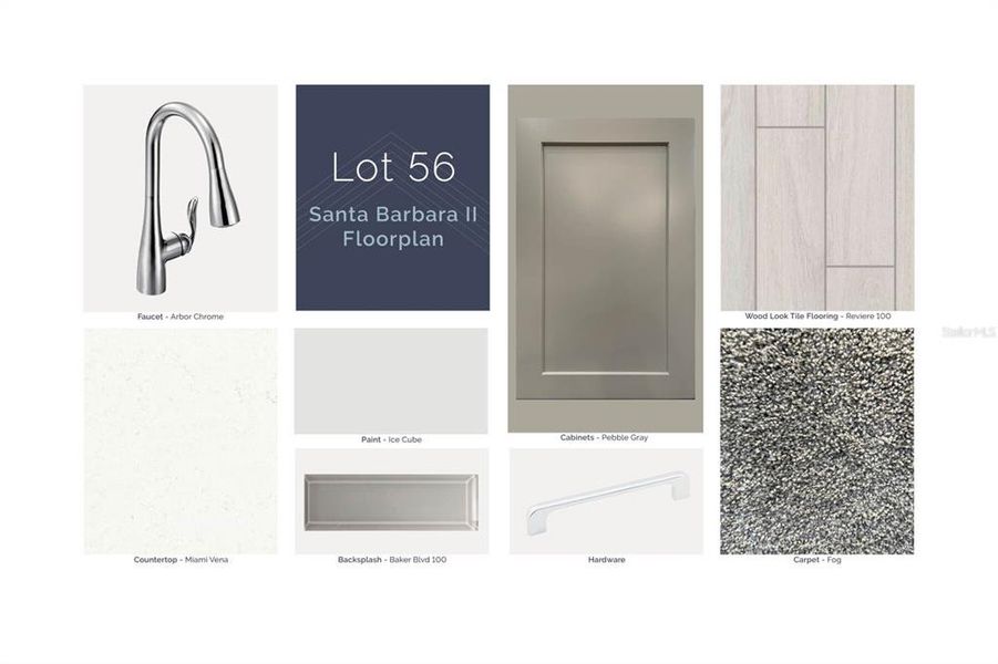 Sample of building materials used in homes in Bay Lake Farms, St. Cloud (Image 4).