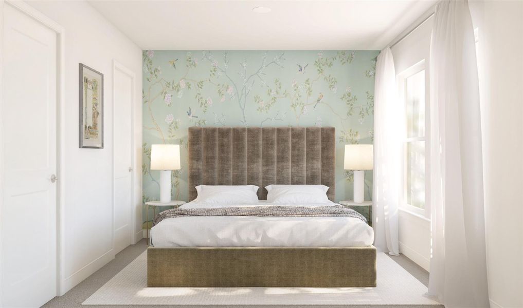 Bedroom 2 (*Artist rendering used for illustration purposes only and are subject to change without notice.)