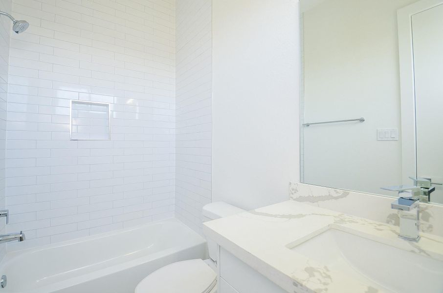 Bathroom(Sample photo from similar floor plan built by the builder)