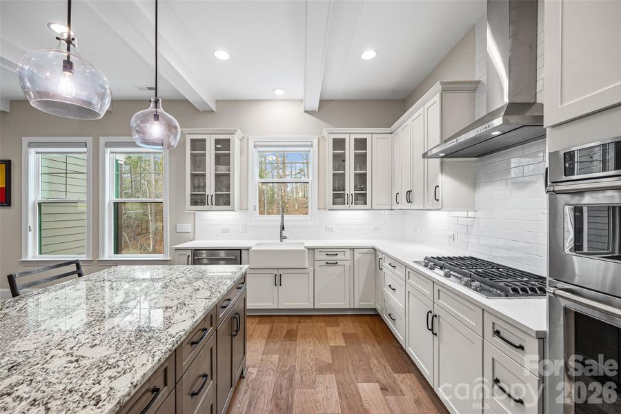 Furnished interior view inside a new home in , Charlotte (Image 11).