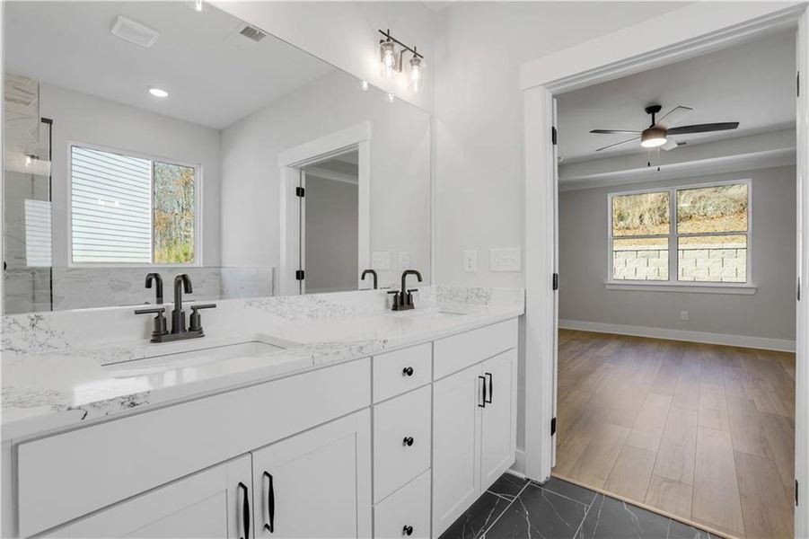 Furnished interior view inside a new home in Marble Tree, Ball Ground (Image 10).