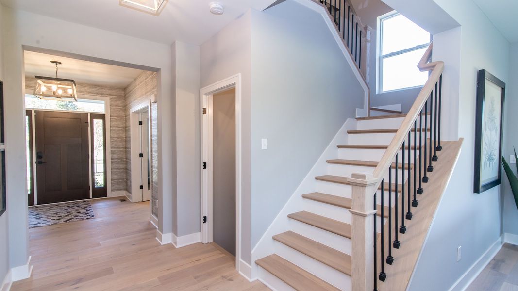 Representative unfurnished interior of a home built from the The Chesterfield by Norfolk Homes in Valleys, Jackson (Image 80).