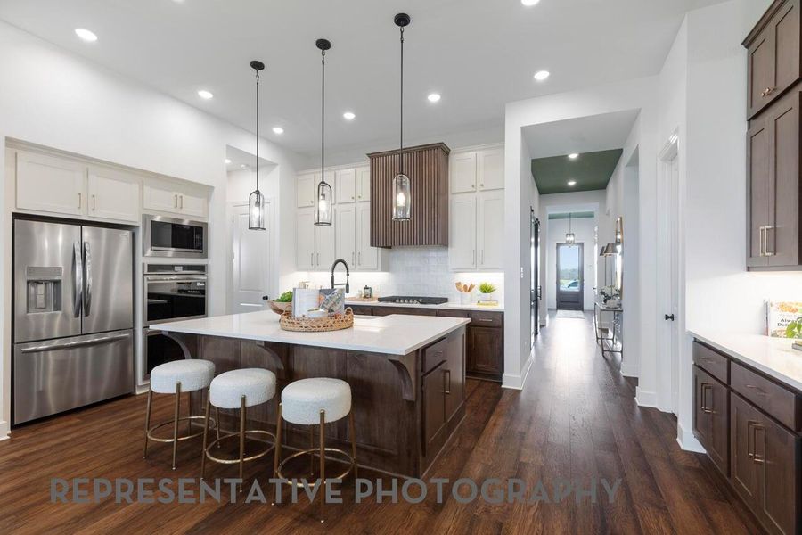 Furnished interior view inside a new home in The George, Richmond (Image 10).