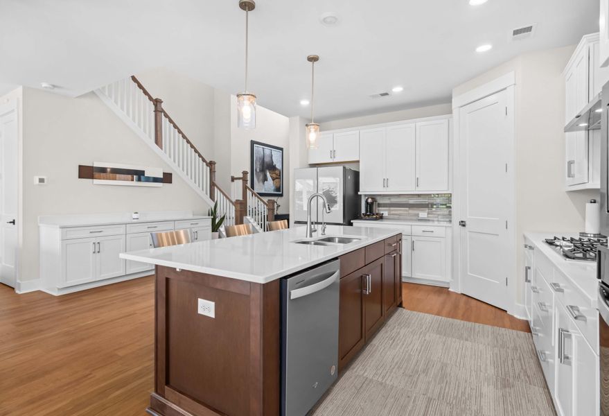Furnished interior view inside a new home in , Summerville (Image 14).