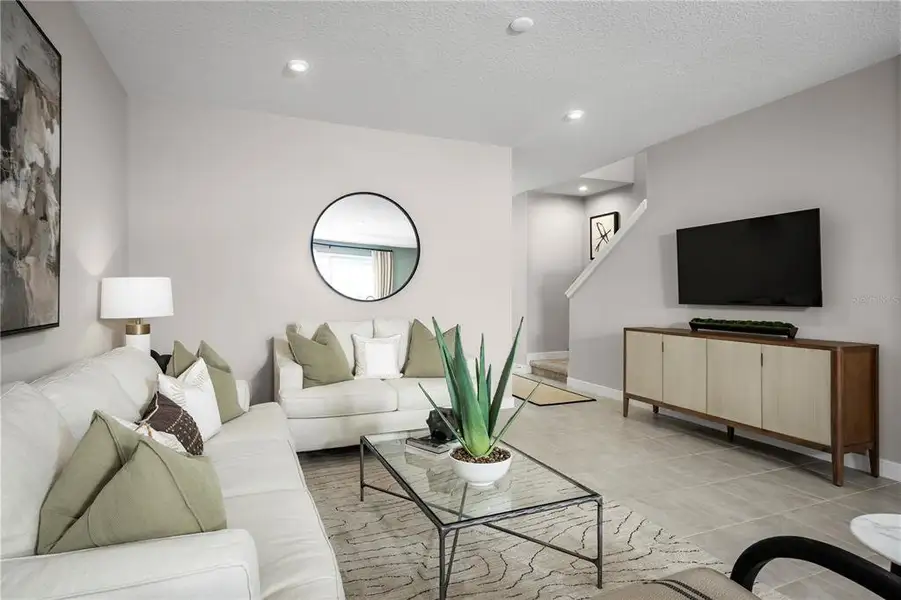 Furnished interior view inside a new home in , San Antonio (Image 4).