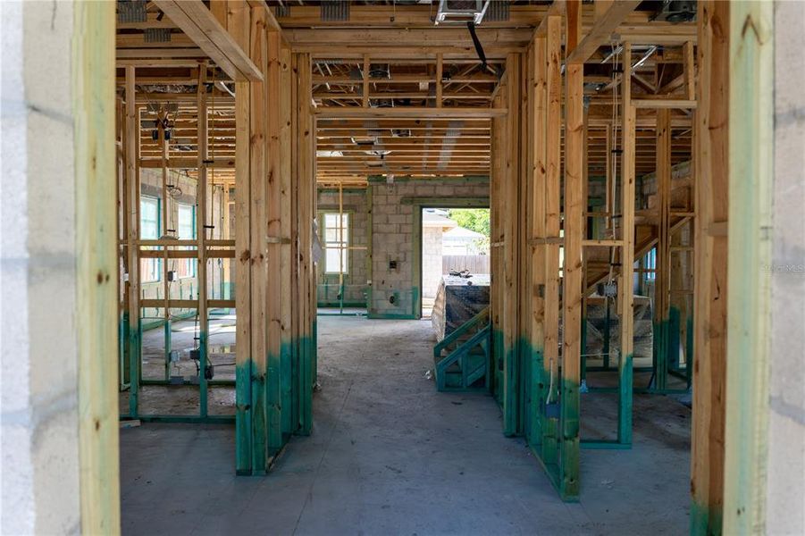 Entry from from door Entry from from door