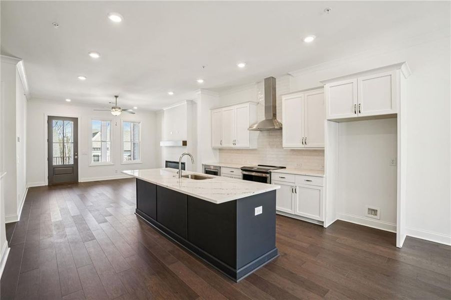 Furnished interior view inside a new home in Waterside Condos, Peachtree Corners (Image 6).
