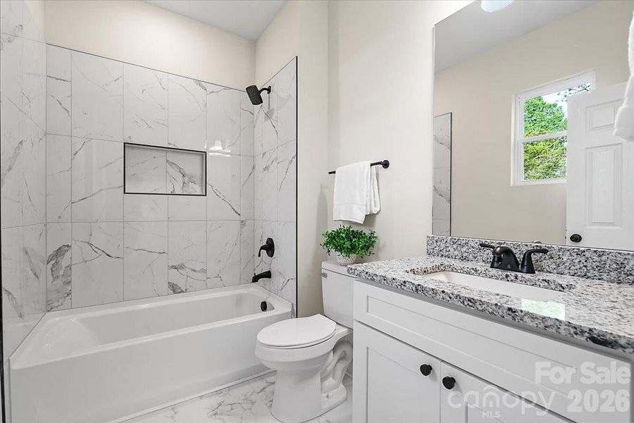 Furnished interior view inside a new home in , Spencer (Image 17).