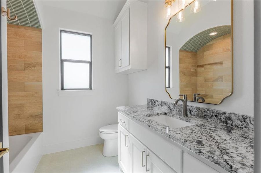 Furnished interior view inside a new home in , Godley (Image 6).