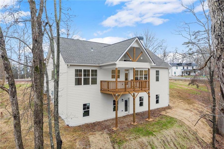 Exterior details and patio area of a home in , Waleska (Image 29). Exterior details and patio area of a home in , Waleska (Image 29).