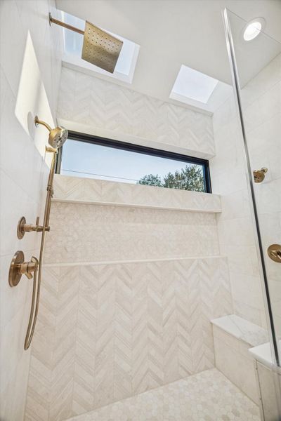 Close-up of interior finishes inside a home in , Houston (Image 20).