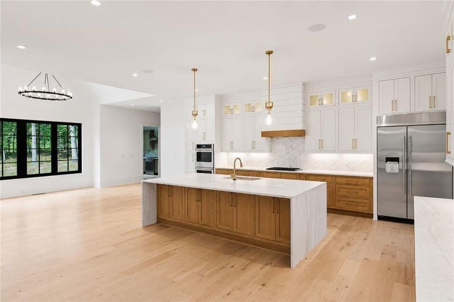 Furnished interior view inside a new home in , Alpharetta (Image 11).