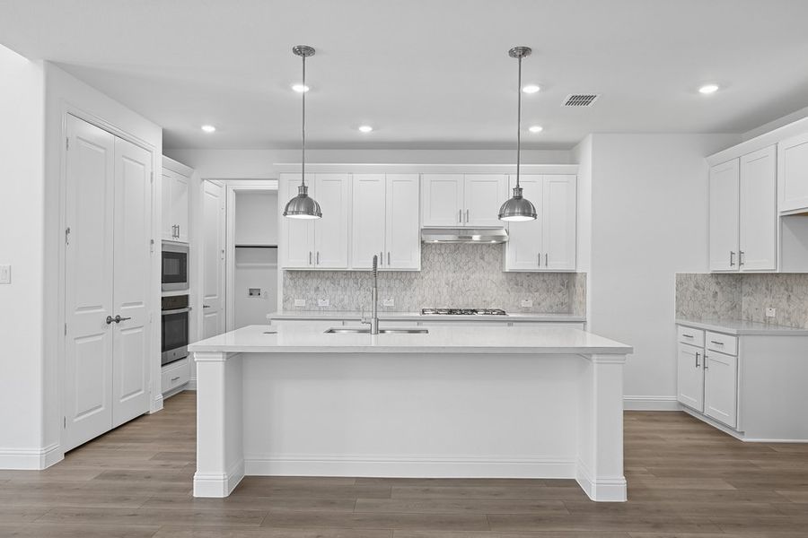 Furnished interior view inside a new home in The Ridge at Northlake, Northlake (Image 5).