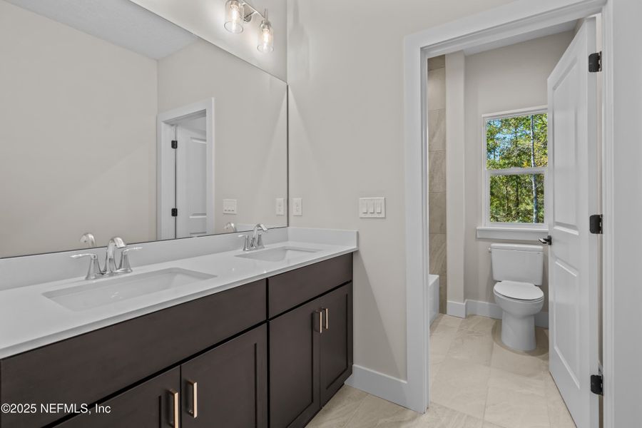 Furnished interior view inside a new home in SilverLeaf, St. Augustine (Image 16).