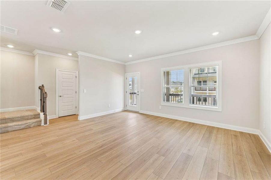 Spacious, unfurnished interior of a new home in Martin Springs - Highland Series, Lawrenceville (Image 31).