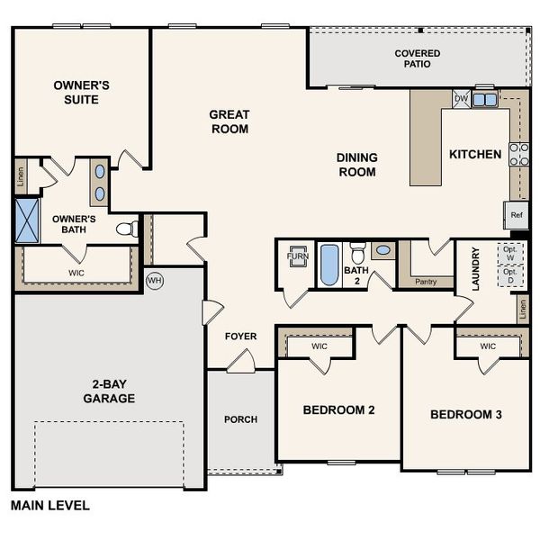 2D floor plan layout for the Riverton by Century Complete in Three Hollow, Jay, FL (Image 3). 2D floor plan layout for the Riverton by Century Complete in Three Hollow, Jay, FL (Image 3).