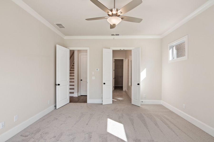 Representative unfurnished interior of a home built from the The Hillsdale by The Providence Group in Waterhaven, Cumming (Image 21).
