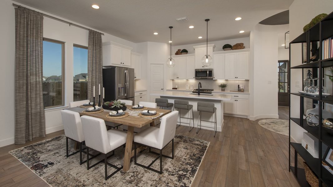 Furnished interior view inside a new home in Brookewater, Rosenberg (Image 15).