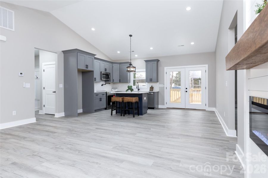 Furnished interior view inside a new home in , Hickory (Image 10). Furnished interior view inside a new home in , Hickory (Image 10).