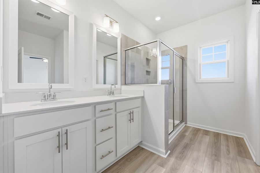 Furnished interior view inside a new home in Bickley Station, Irmo (Image 10).